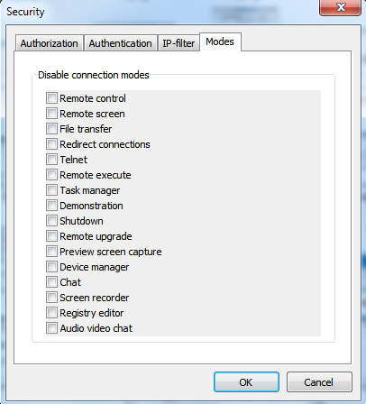 WinNT authentication. WinNT authentication.