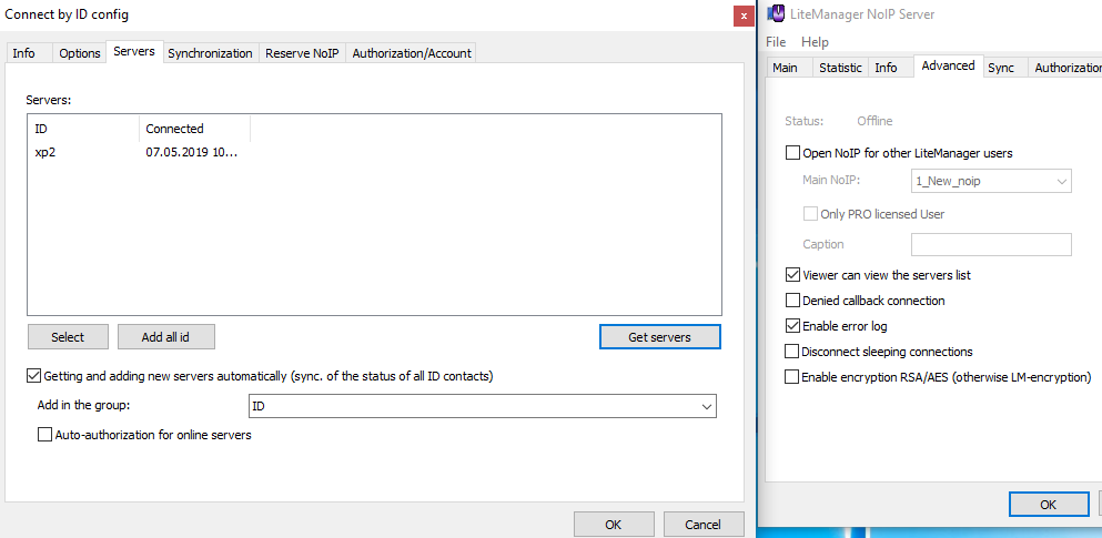 Getting and adding new servers automatically