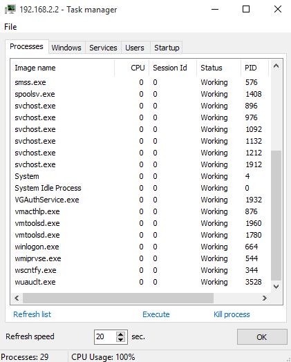Task manager Task manager