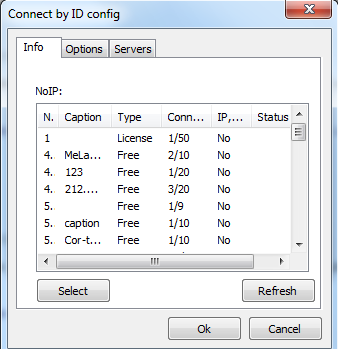 How to connect by ID