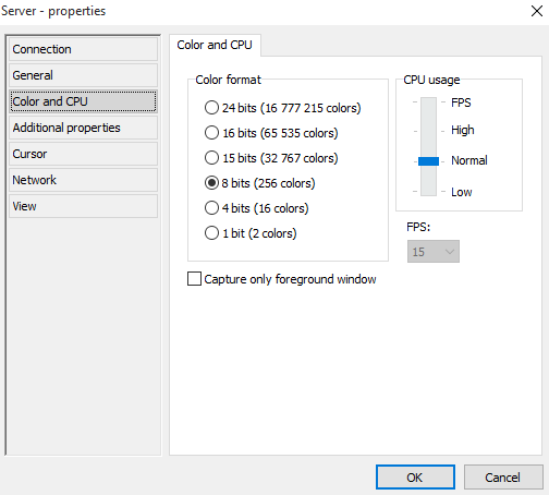 Color and CPU. Color and CPU.