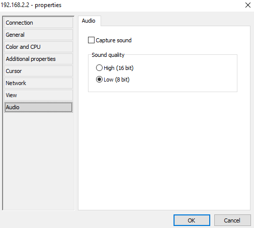 Audio.