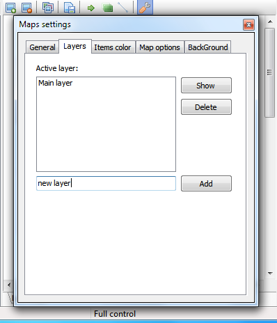 Create a layer