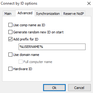 User name ID