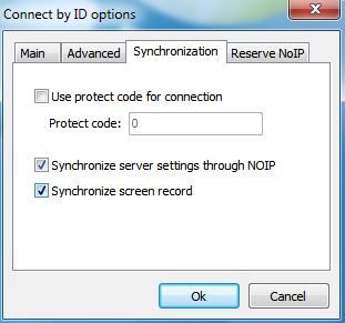 Synchronize screen record
