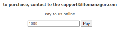 Pay online
